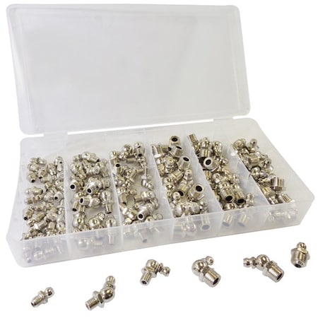 Atd Tools ATD 110-Piece SAE Hydraulic Grease Fitting Assortment 357
